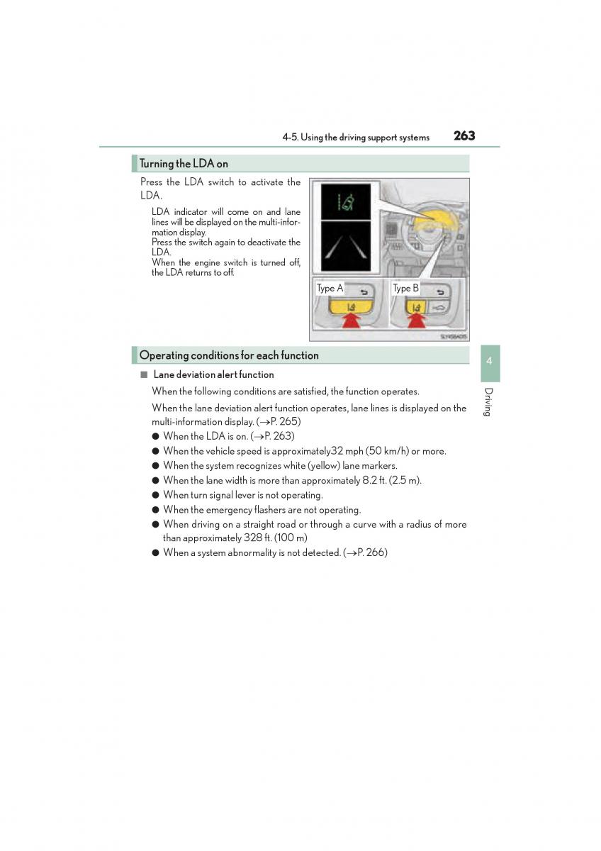 Lexus NX owners manual / page 265