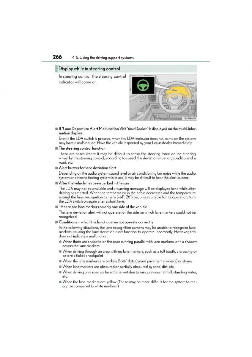 Lexus NX owners manual / page 268