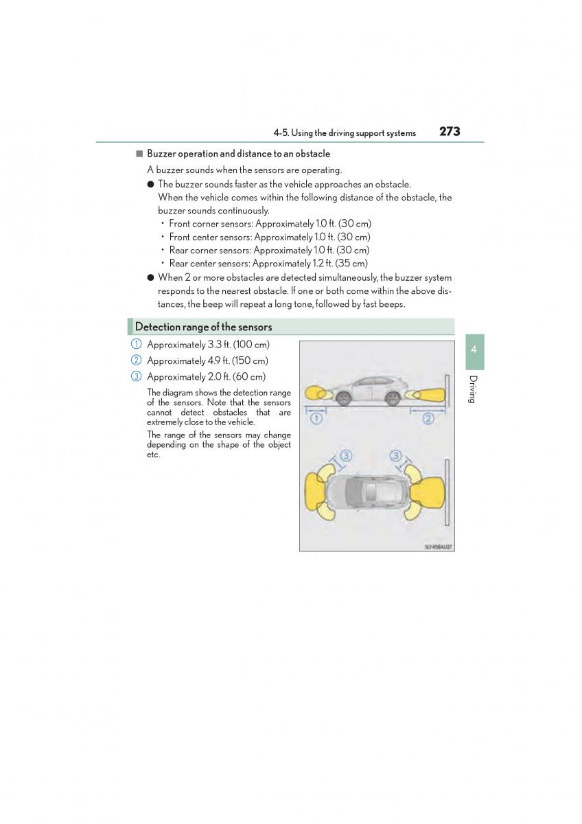 Lexus NX owners manual / page 275