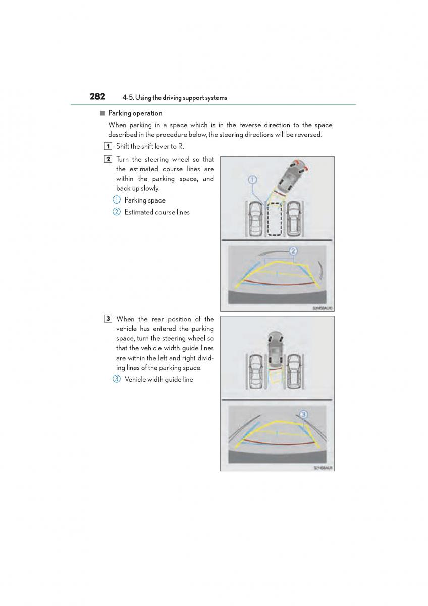 Lexus NX owners manual / page 284