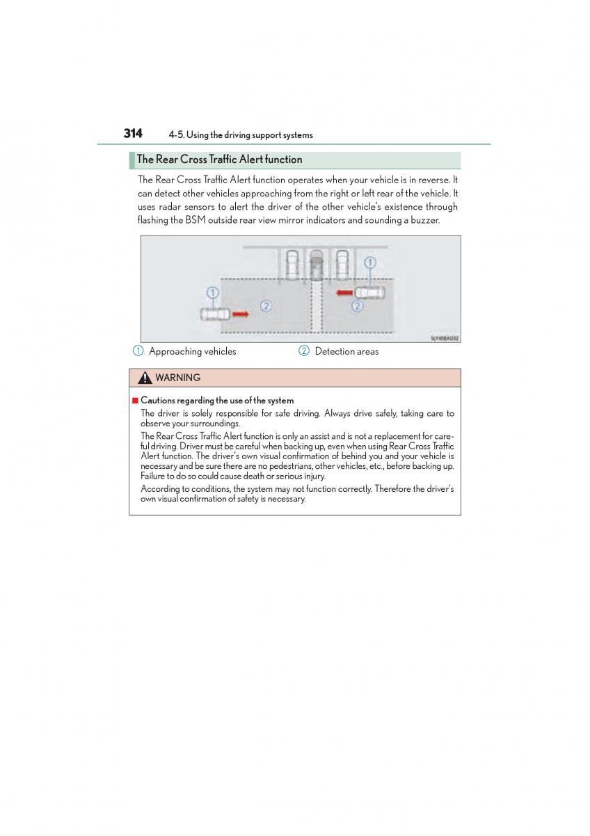 Lexus NX owners manual / page 316