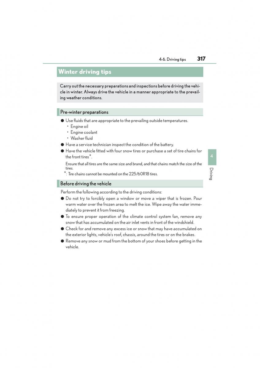 Lexus NX owners manual / page 319