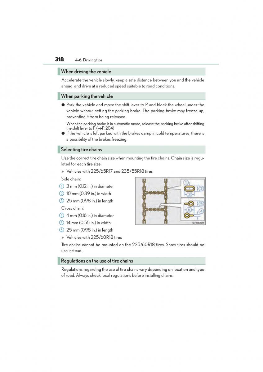 Lexus NX owners manual / page 320