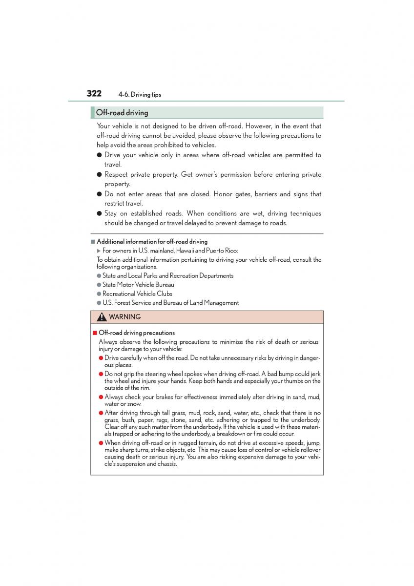 Lexus NX owners manual / page 324