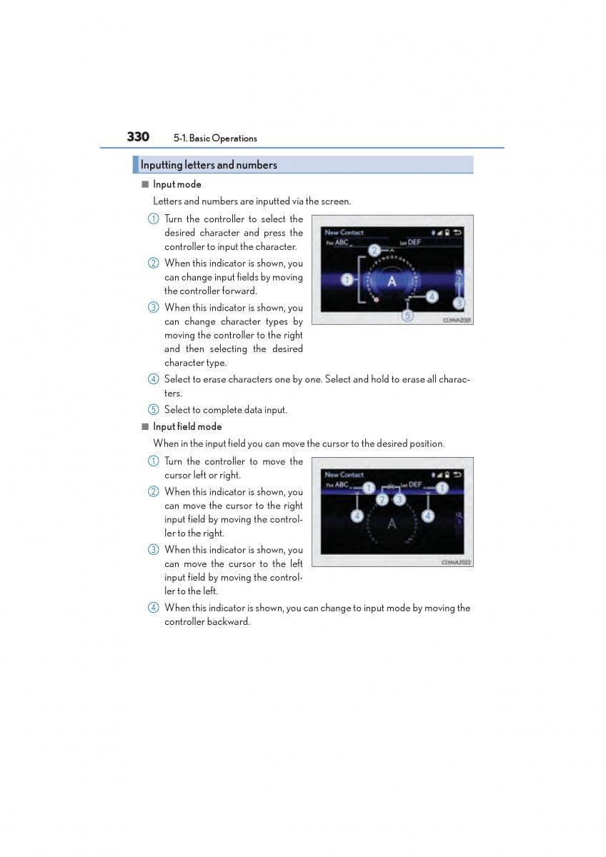 Lexus NX owners manual / page 332