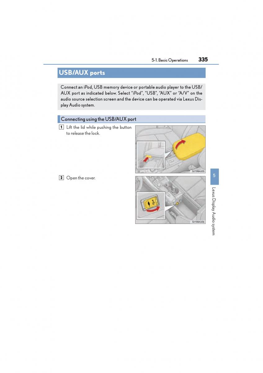 Lexus NX owners manual / page 337