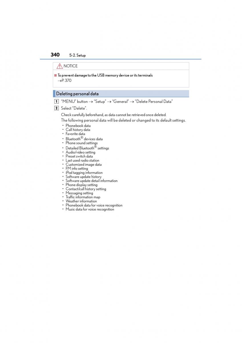 Lexus NX owners manual / page 342