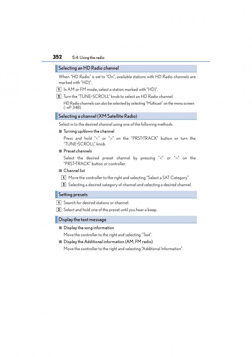 Lexus NX owners manual / page 354