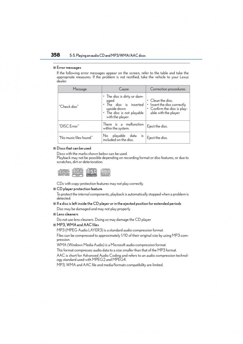 Lexus NX owners manual / page 360