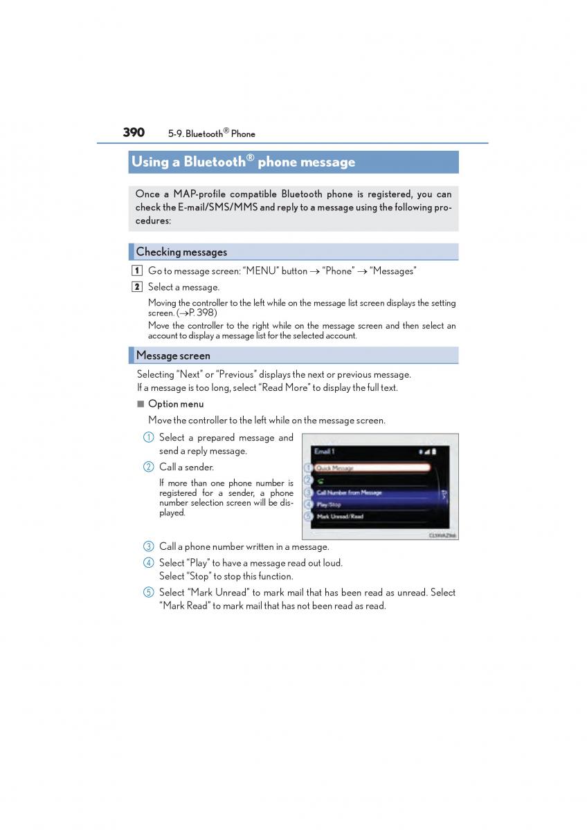 Lexus NX owners manual / page 392