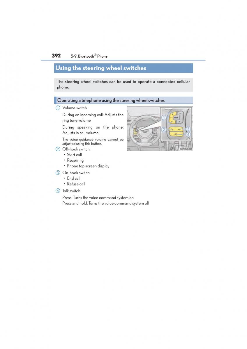 Lexus NX owners manual / page 394