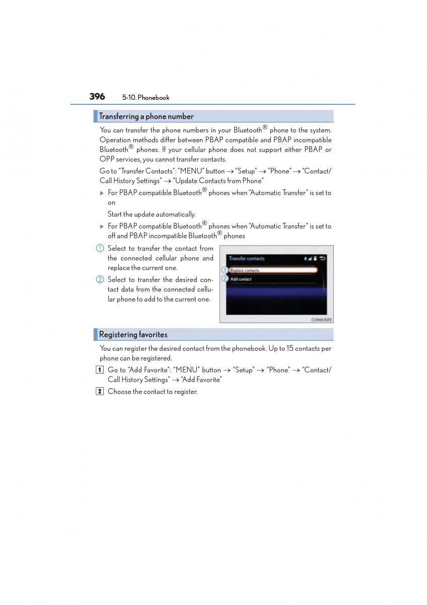 Lexus NX owners manual / page 398