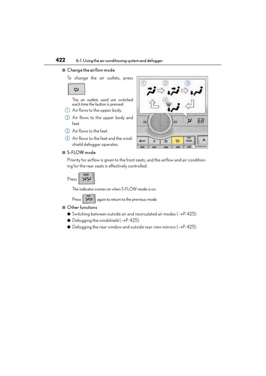 Lexus NX owners manual / page 424