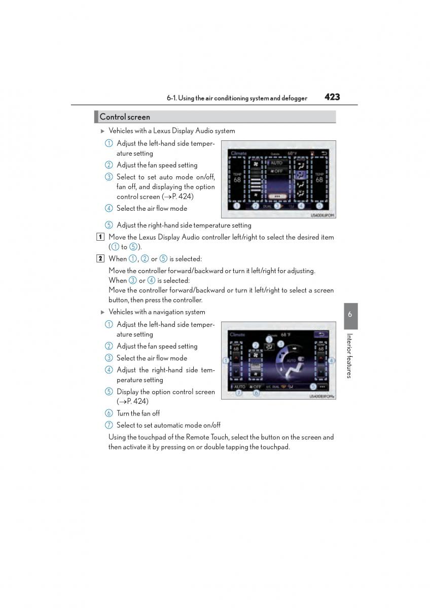 Lexus NX owners manual / page 425