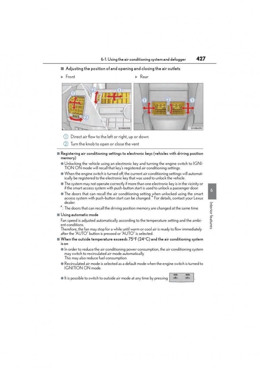 Lexus NX owners manual / page 429