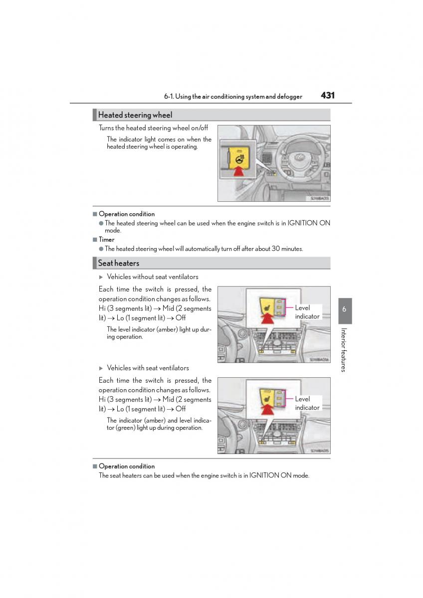 Lexus NX owners manual / page 433