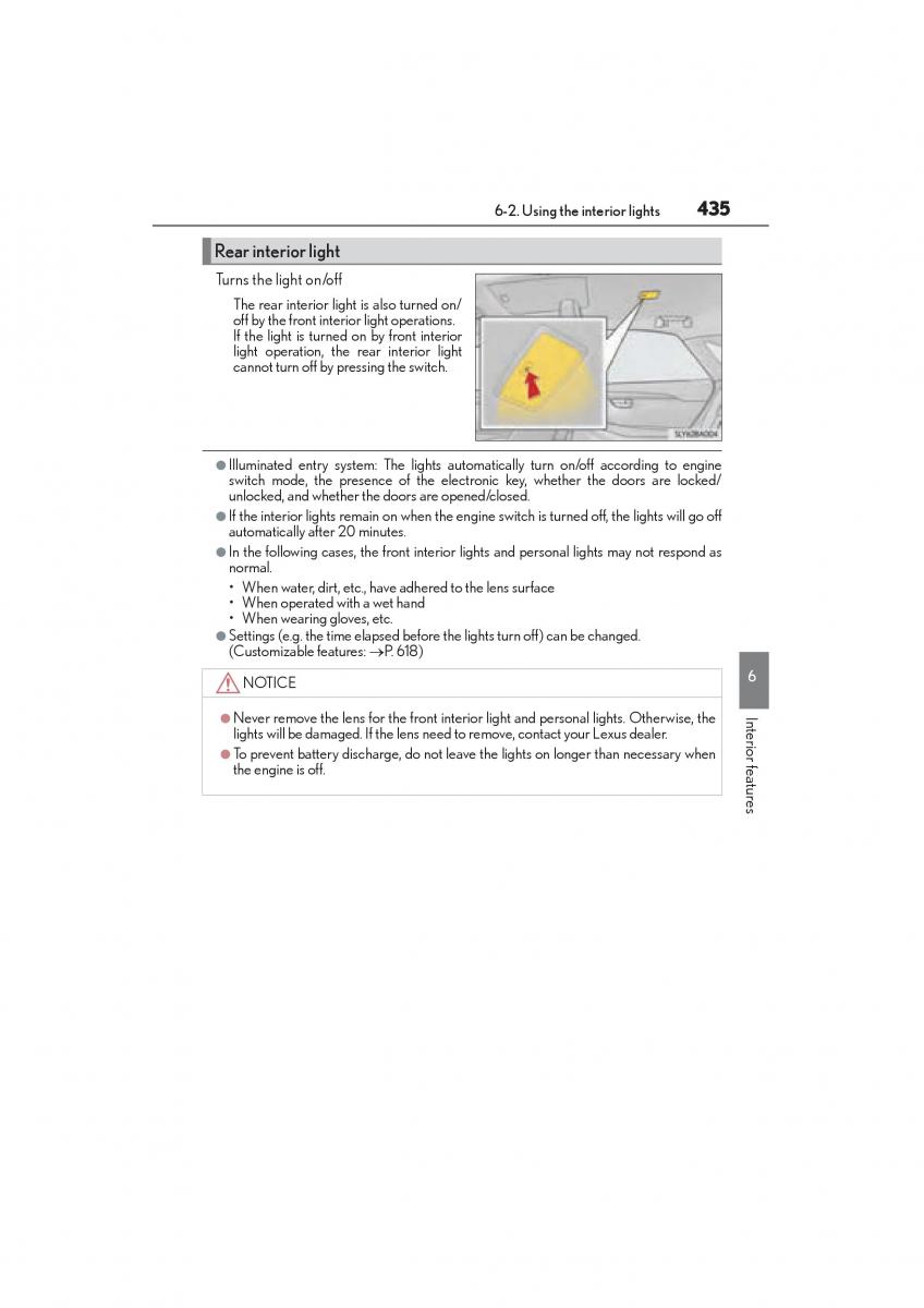 Lexus NX owners manual / page 437