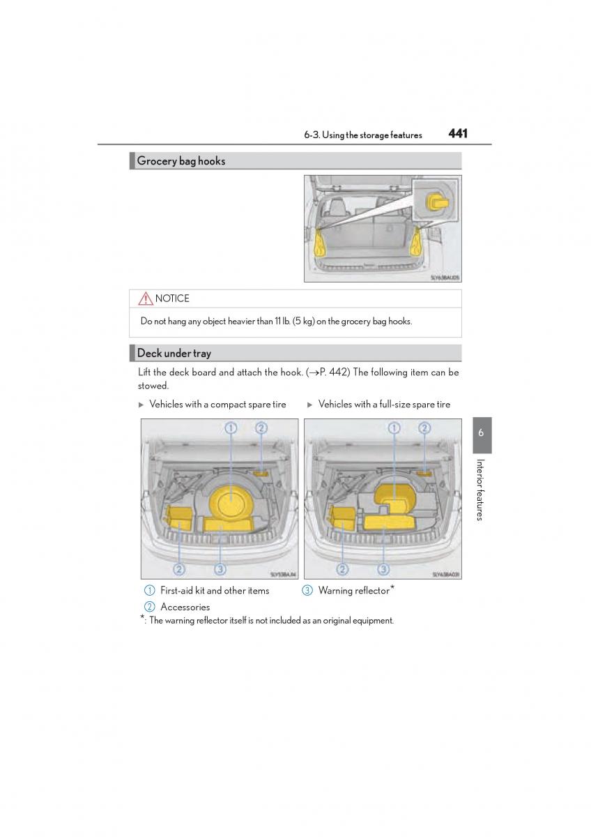 Lexus NX owners manual / page 443