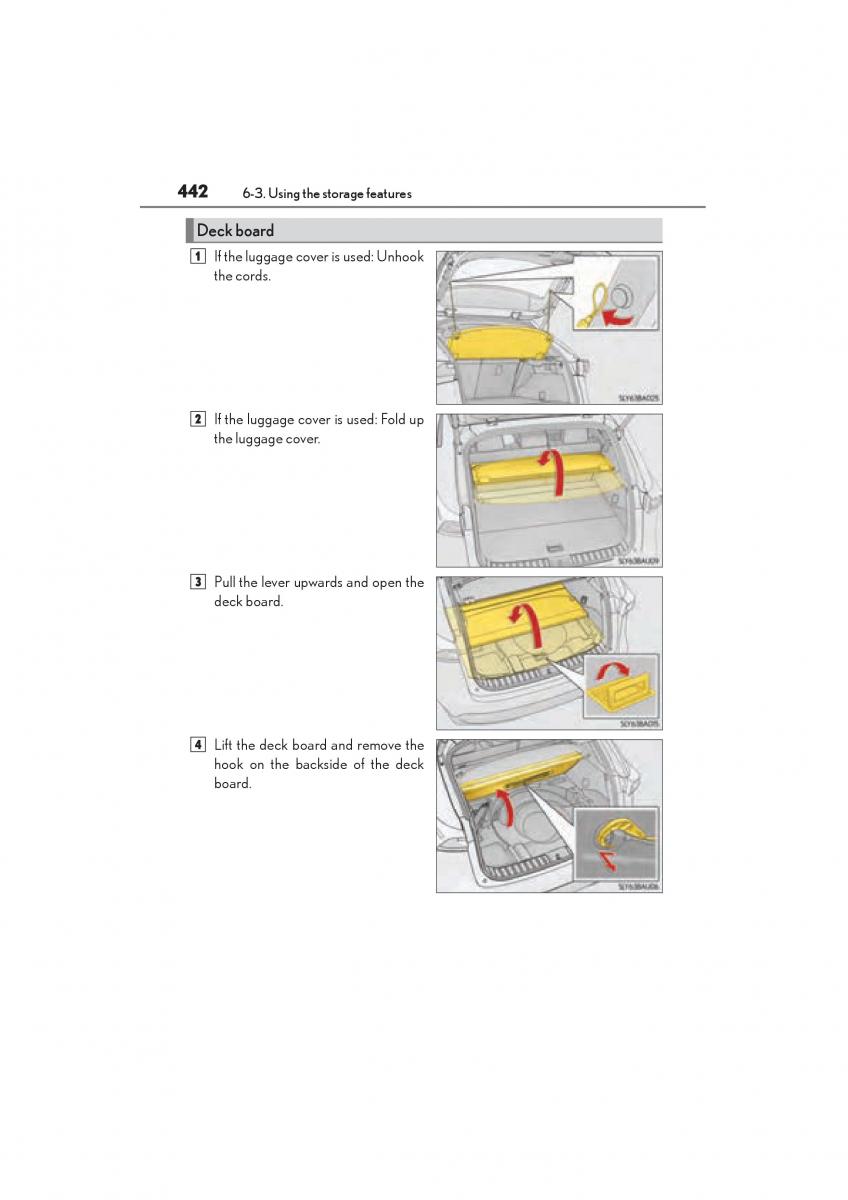 Lexus NX owners manual / page 444