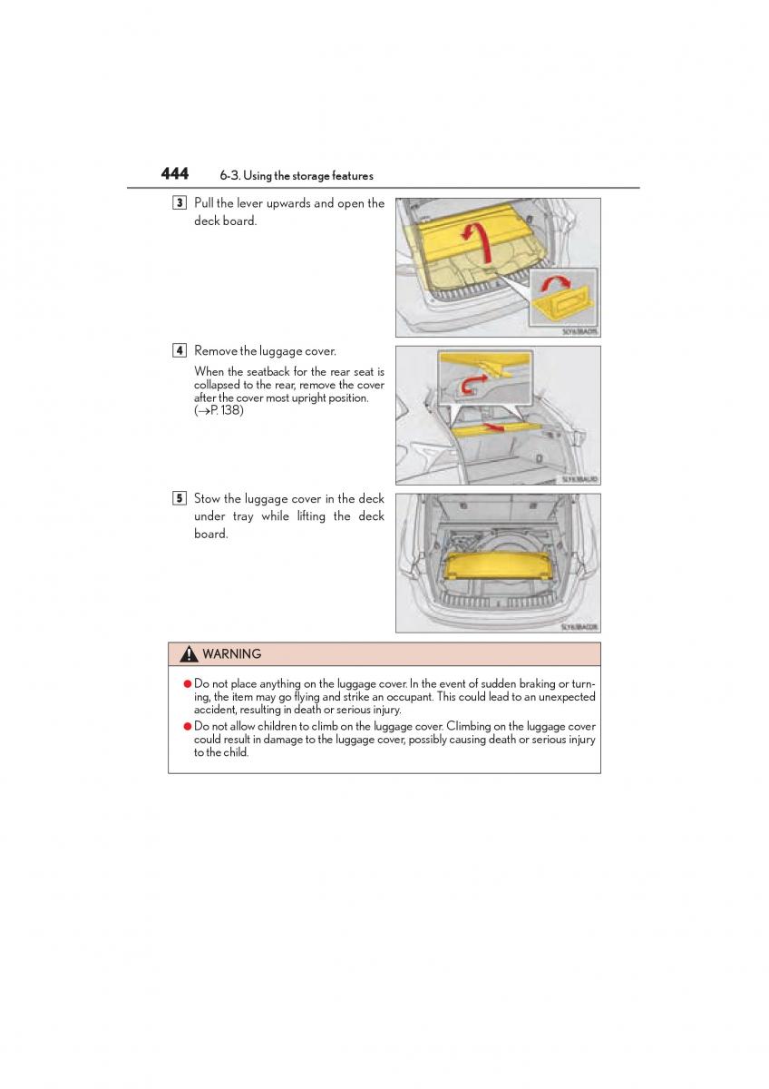 Lexus NX owners manual / page 446