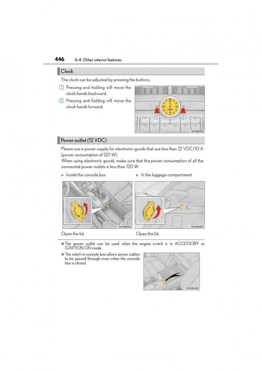 Lexus NX owners manual / page 448