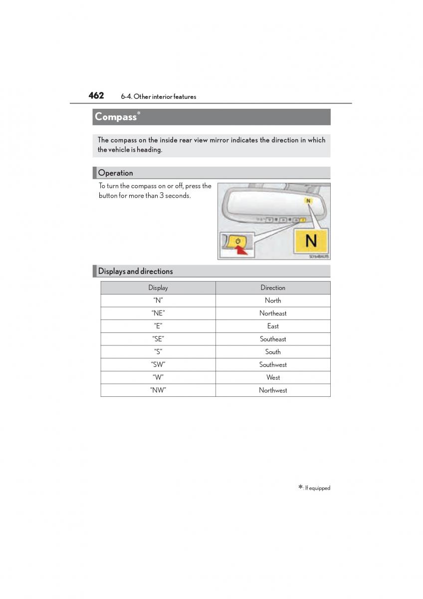 Lexus NX owners manual / page 464