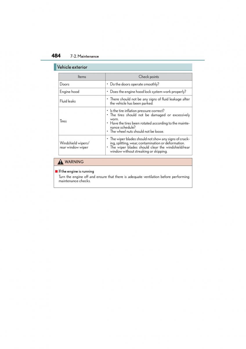 Lexus NX owners manual / page 486