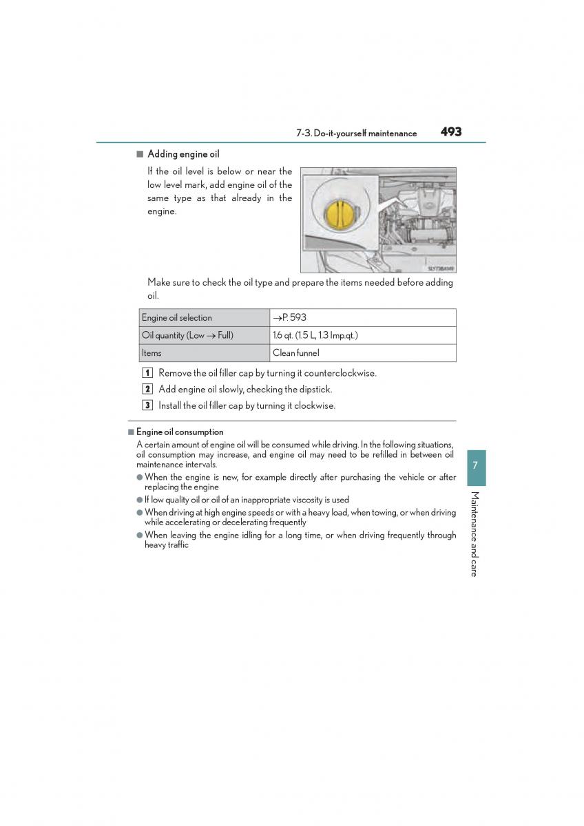 Lexus NX owners manual / page 495