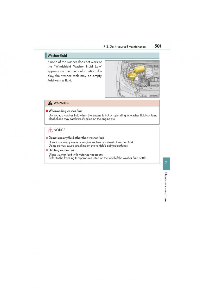 Lexus NX owners manual / page 503