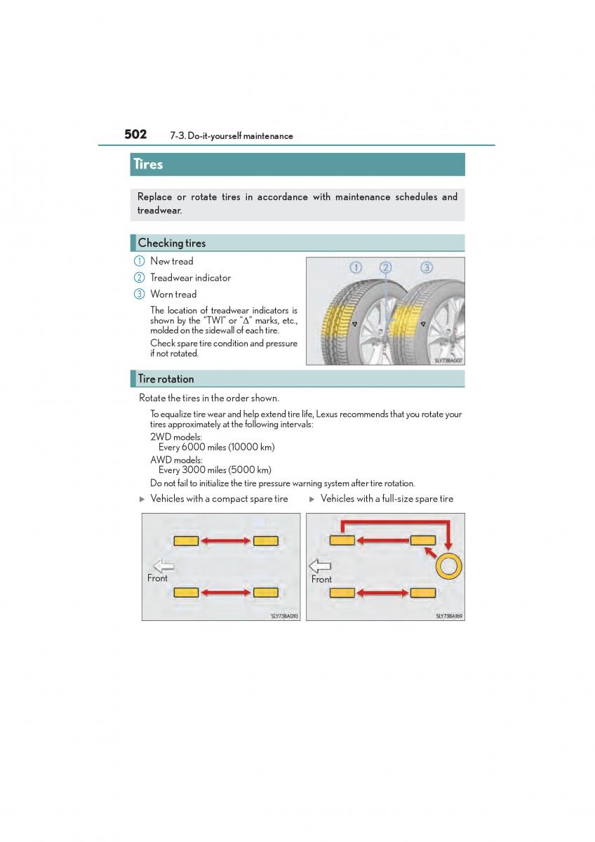 Lexus NX owners manual / page 504