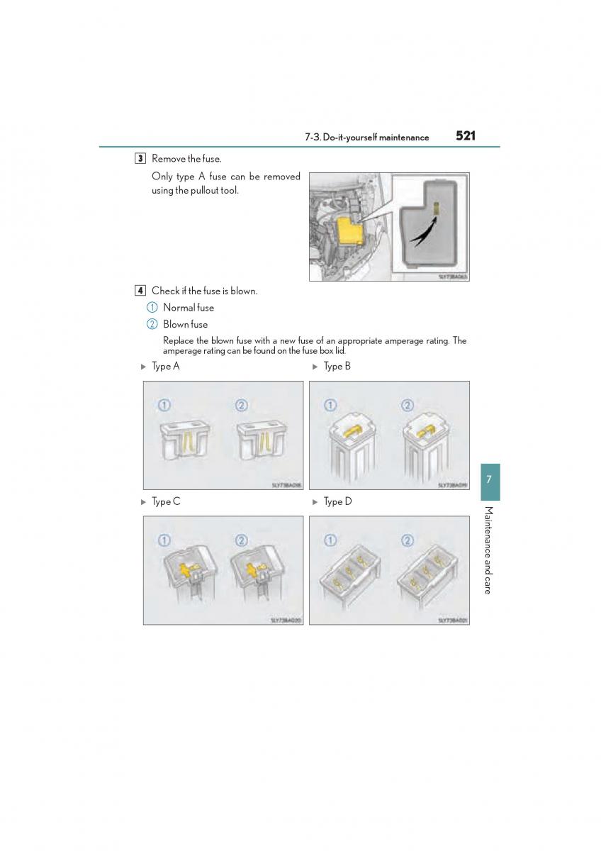 Lexus NX owners manual / page 523