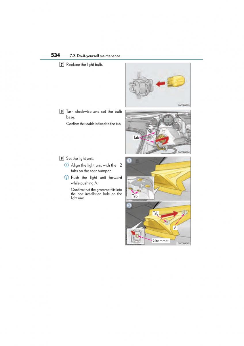 Lexus NX owners manual / page 536