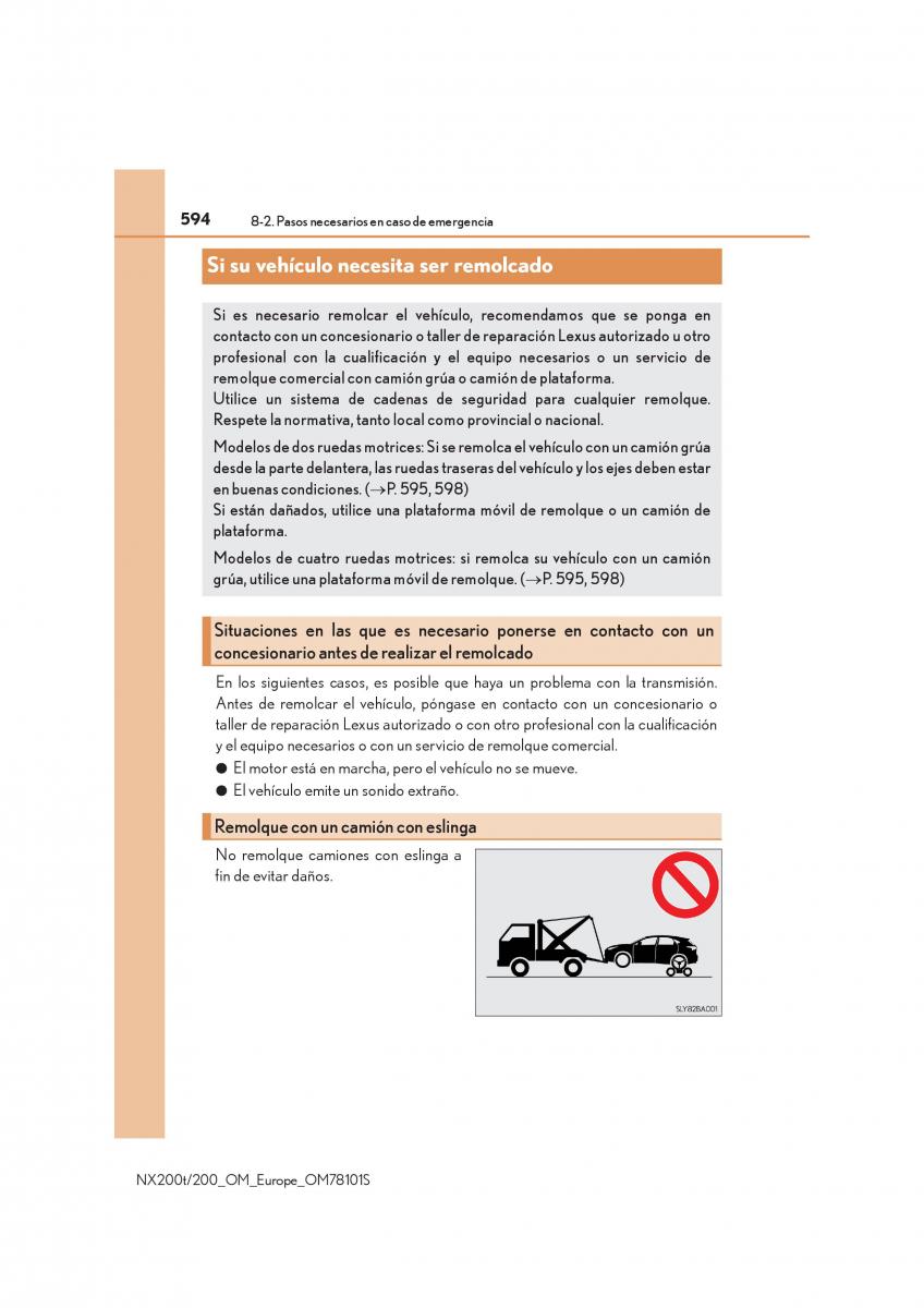 Lexus NX manual del propietario / page 594