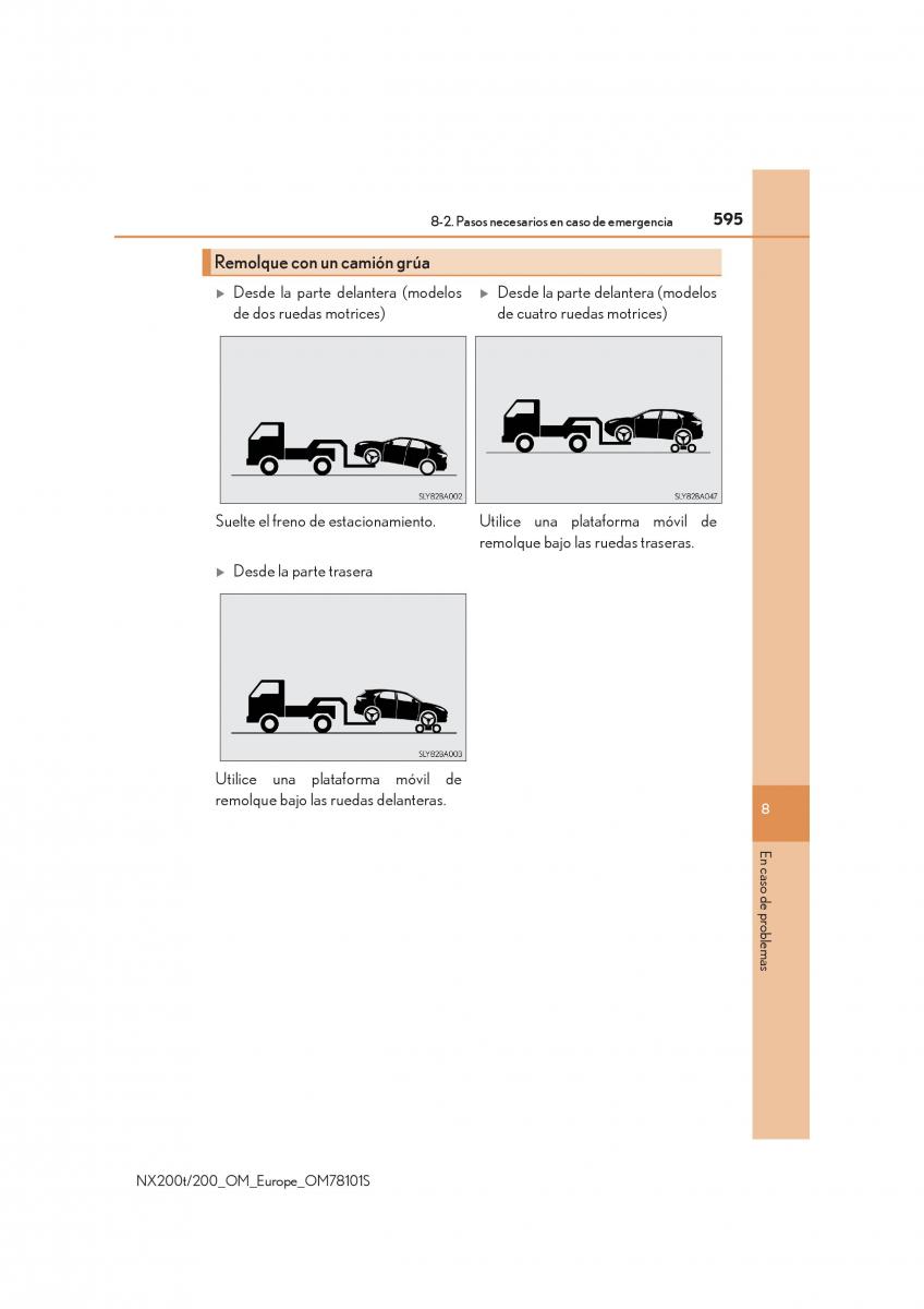 Lexus NX manual del propietario / page 595