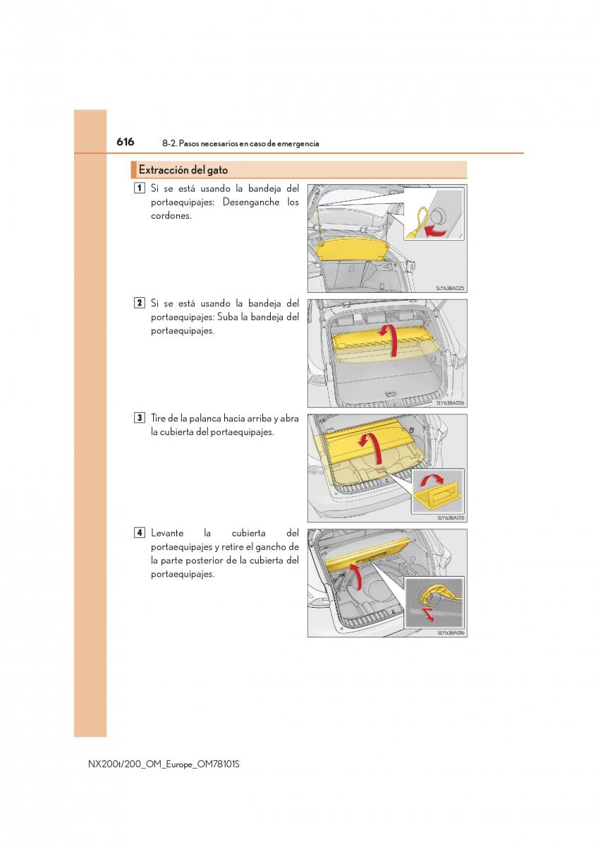 Lexus NX manual del propietario / page 616