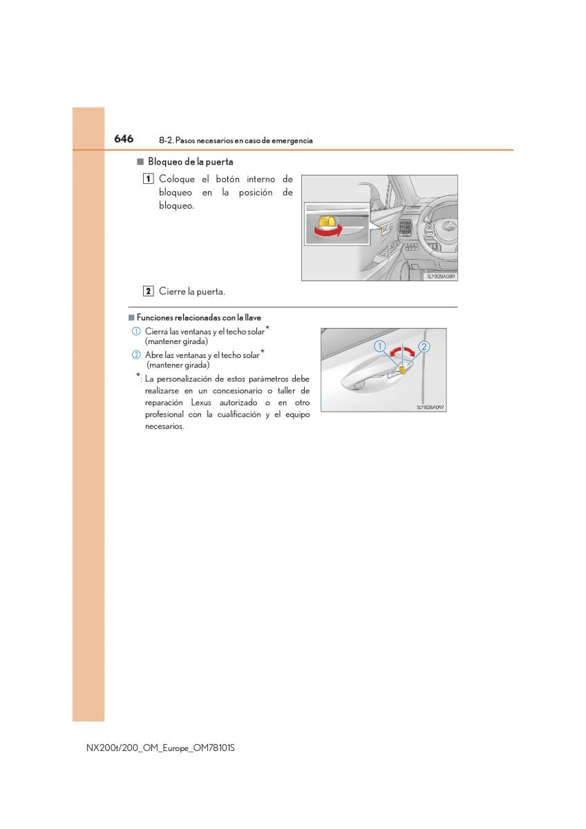 Lexus NX manual del propietario / page 646