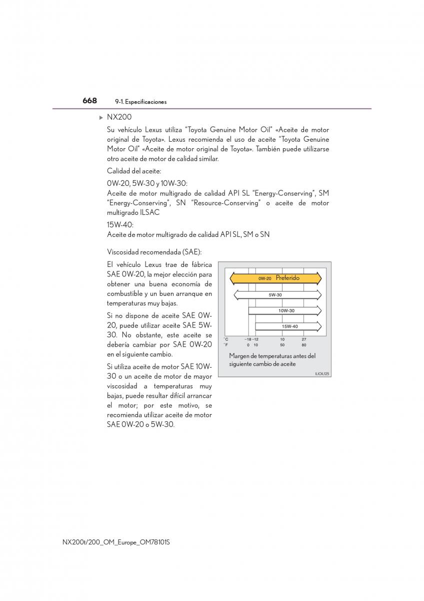 Lexus NX manual del propietario / page 668