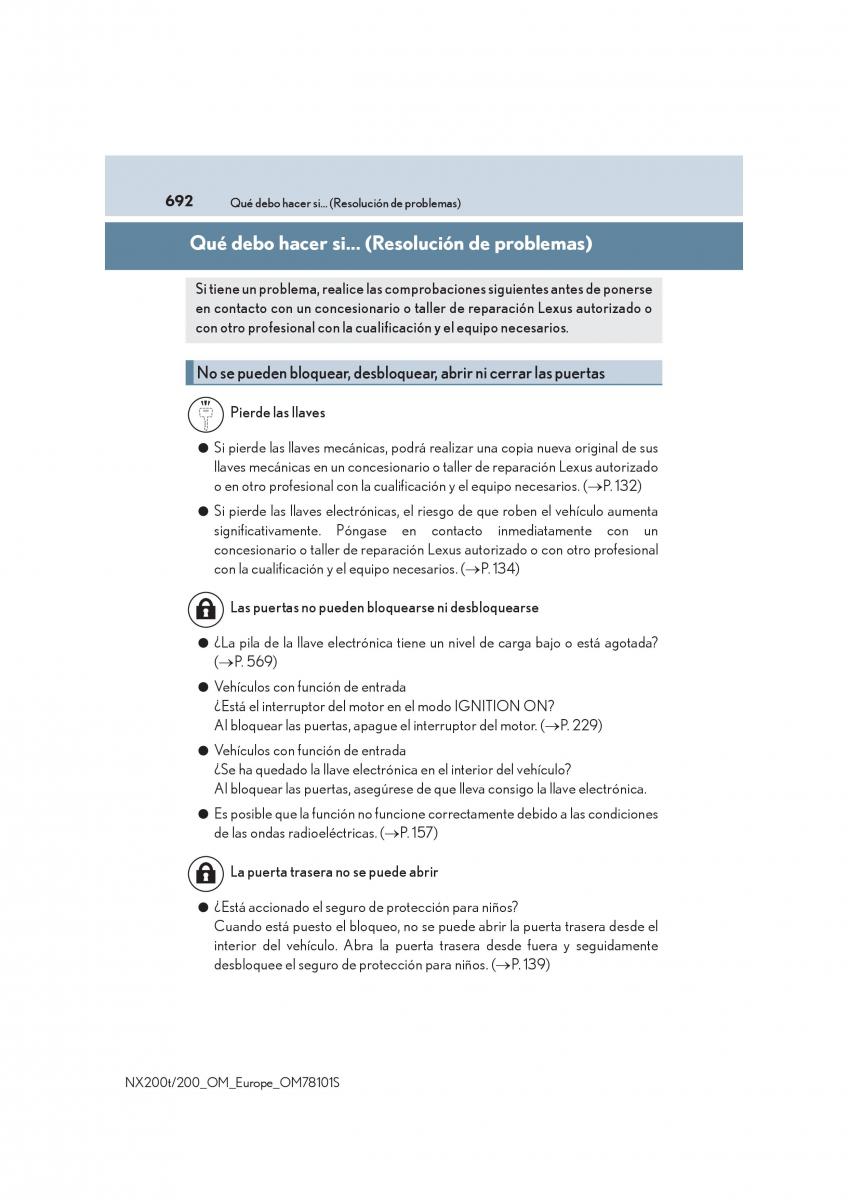 Lexus NX manual del propietario / page 692