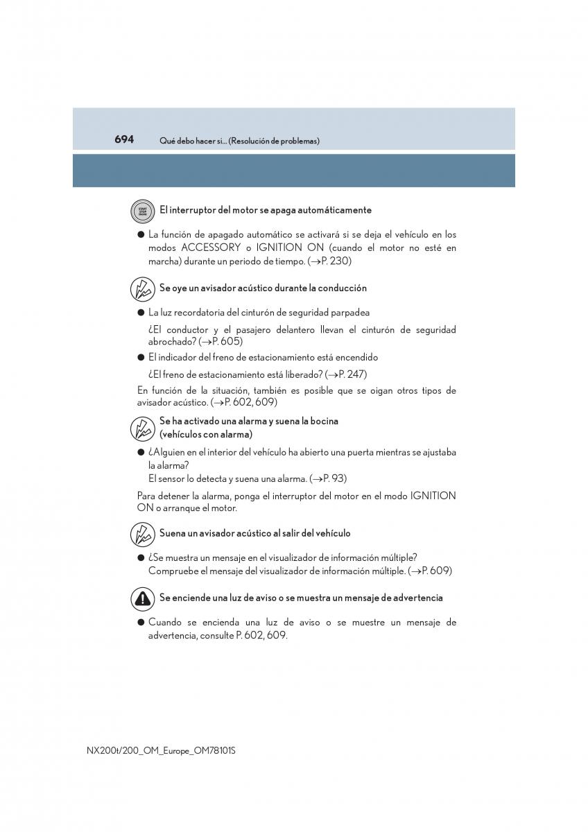 Lexus NX manual del propietario / page 694