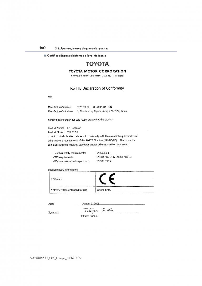 Lexus NX manual del propietario / page 160