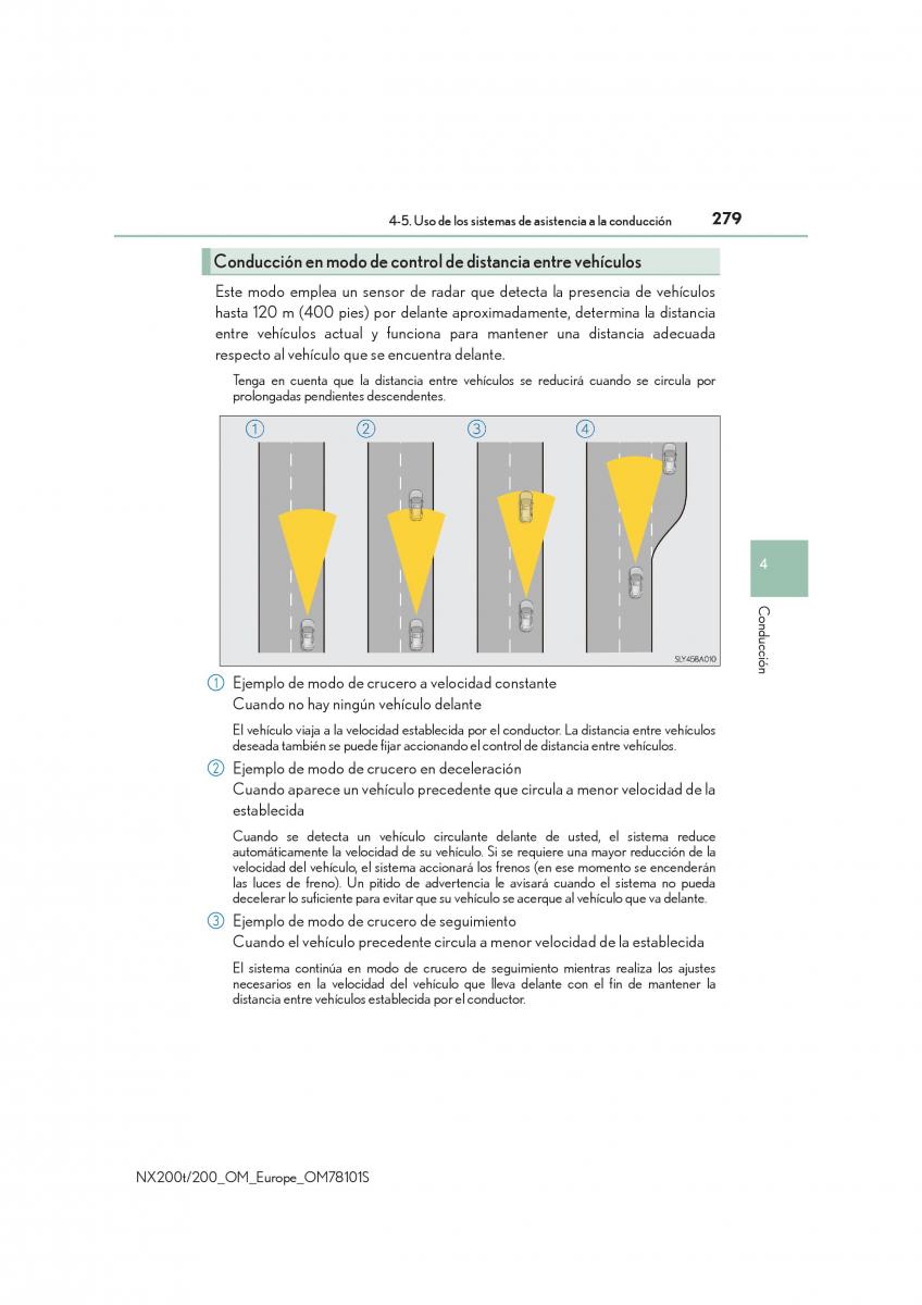 Lexus NX manual del propietario / page 279