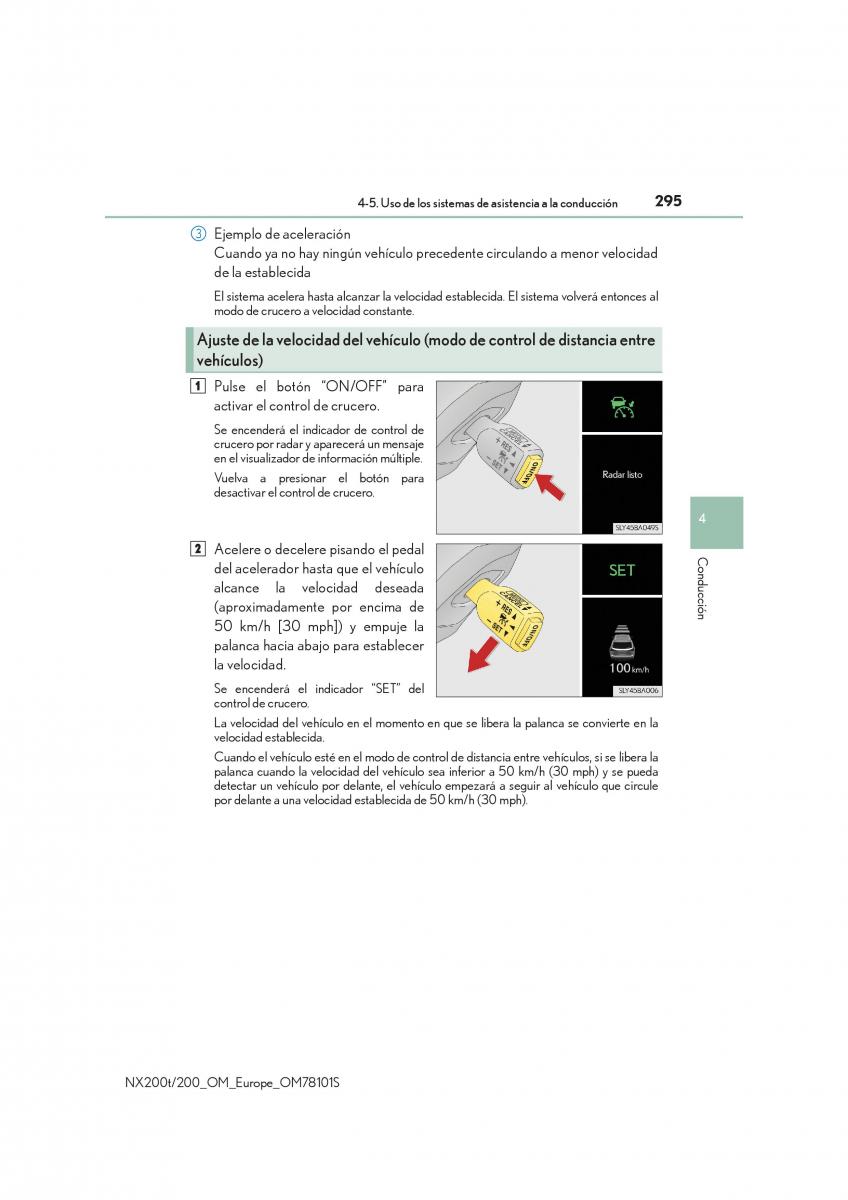 Lexus NX manual del propietario / page 295