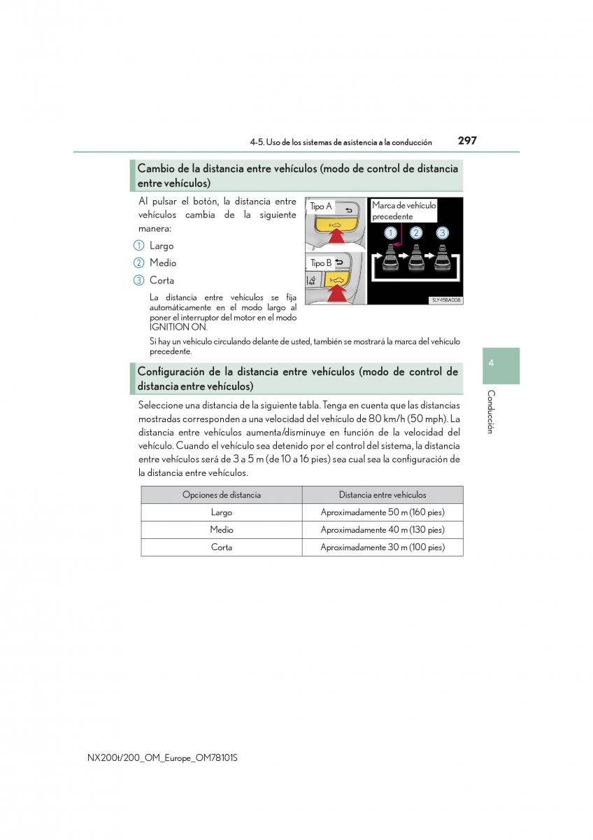 Lexus NX manual del propietario / page 297