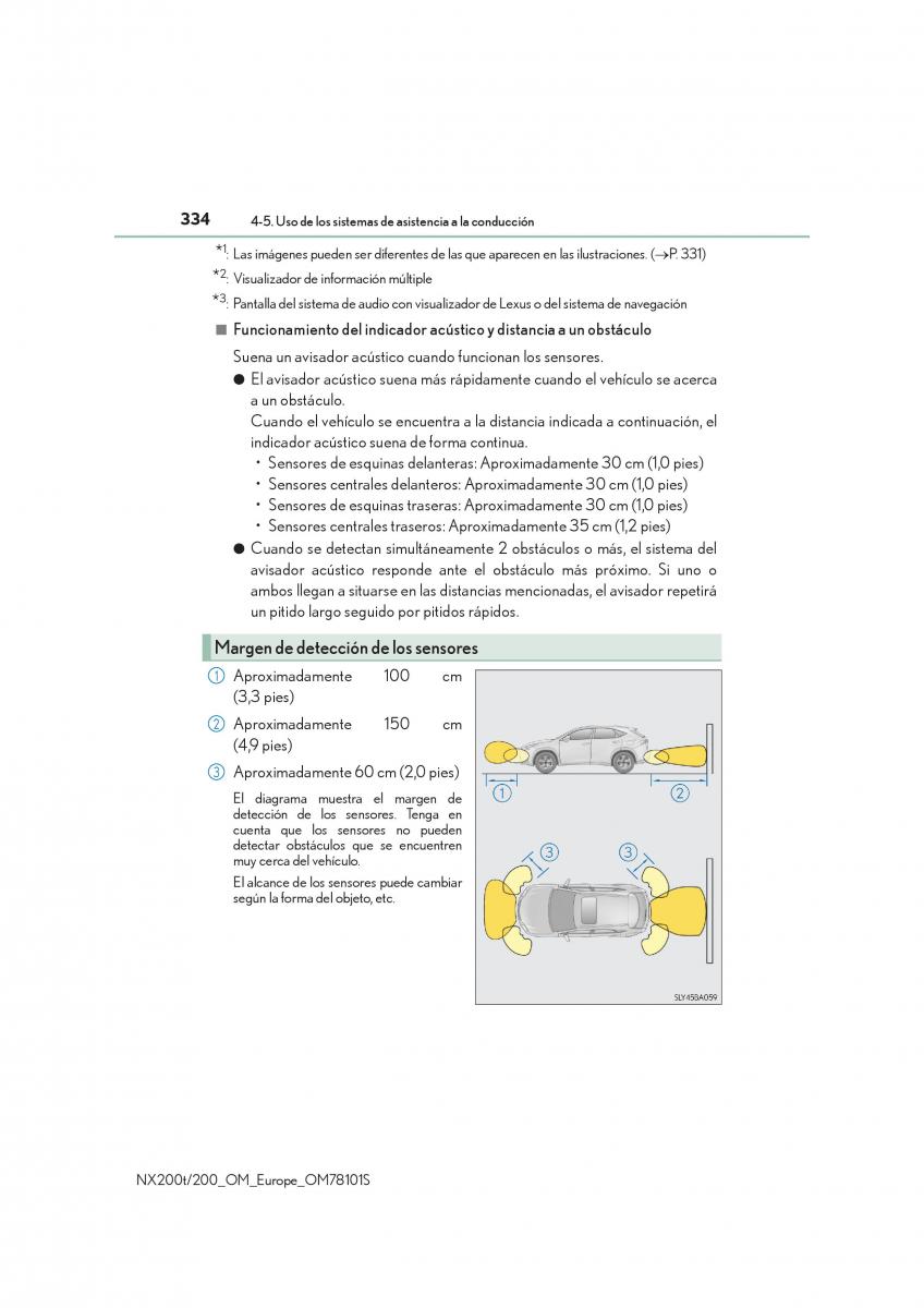 Lexus NX manual del propietario / page 334