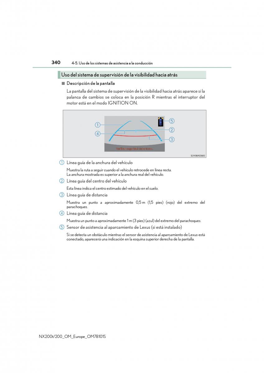 Lexus NX manual del propietario / page 340