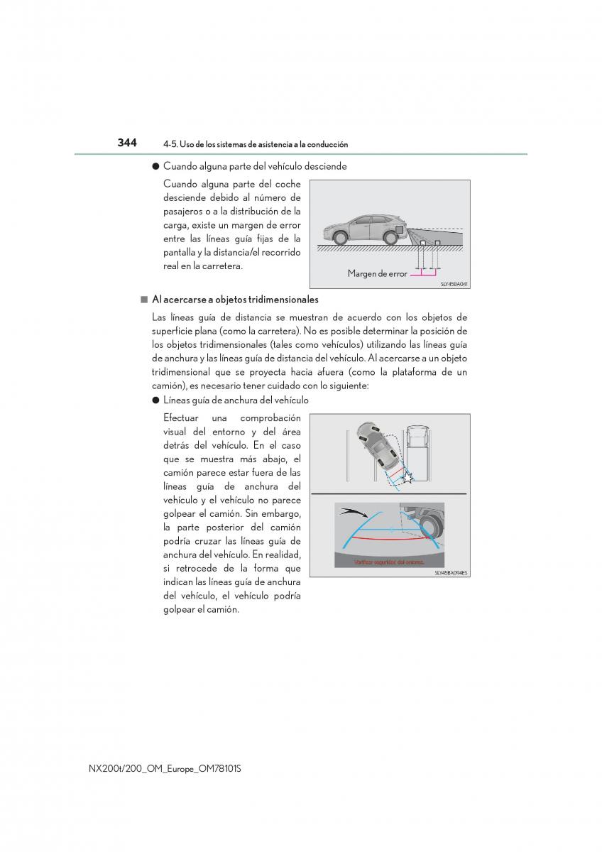 Lexus NX manual del propietario / page 344