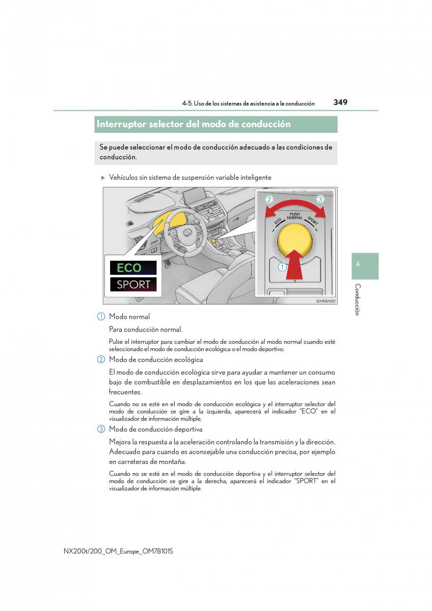 Lexus NX manual del propietario / page 349