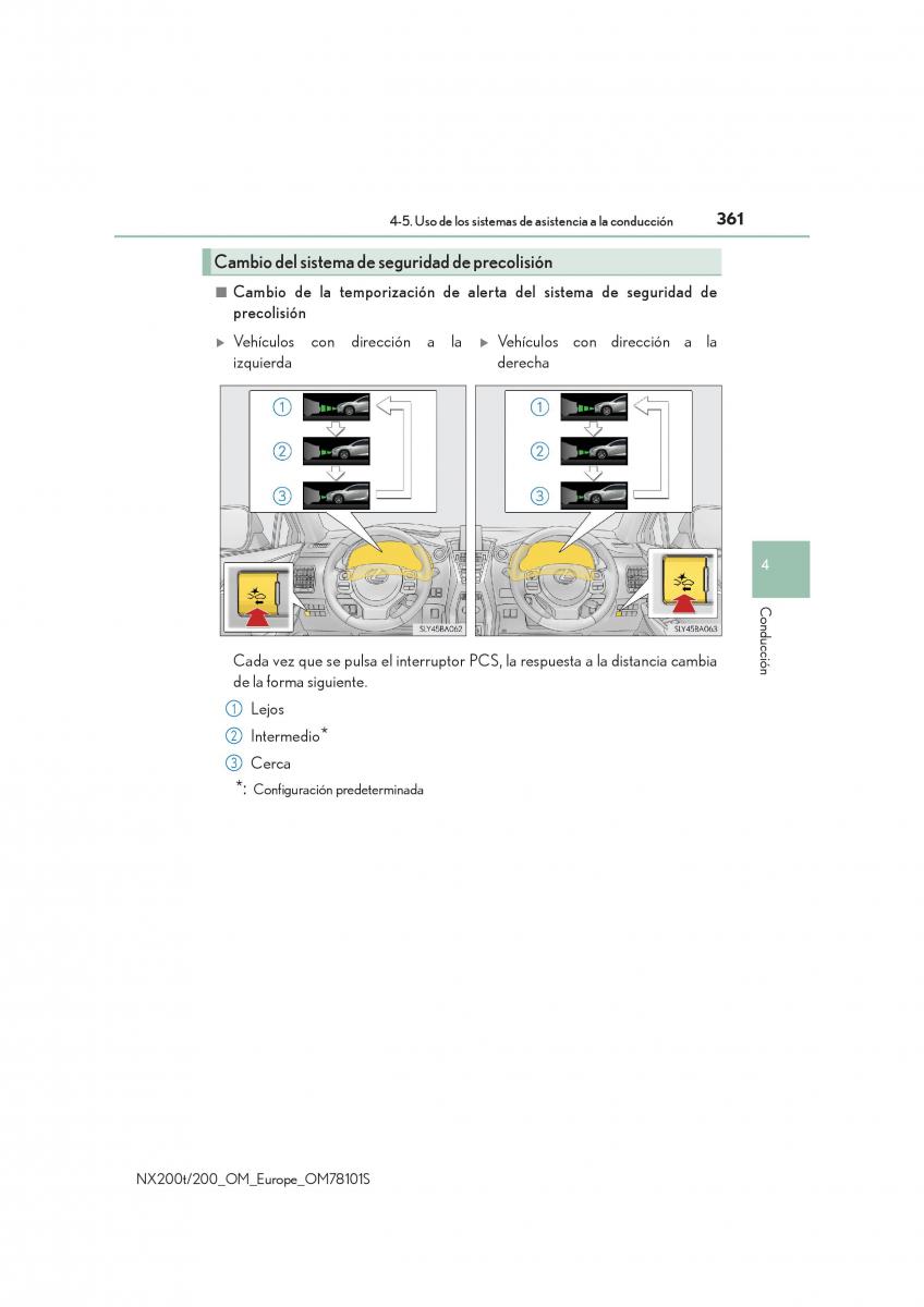 Lexus NX manual del propietario / page 361