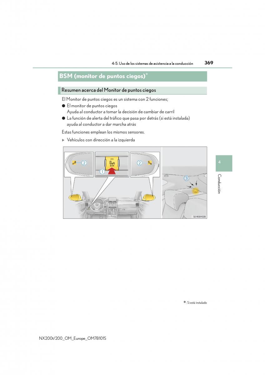 Lexus NX manual del propietario / page 369