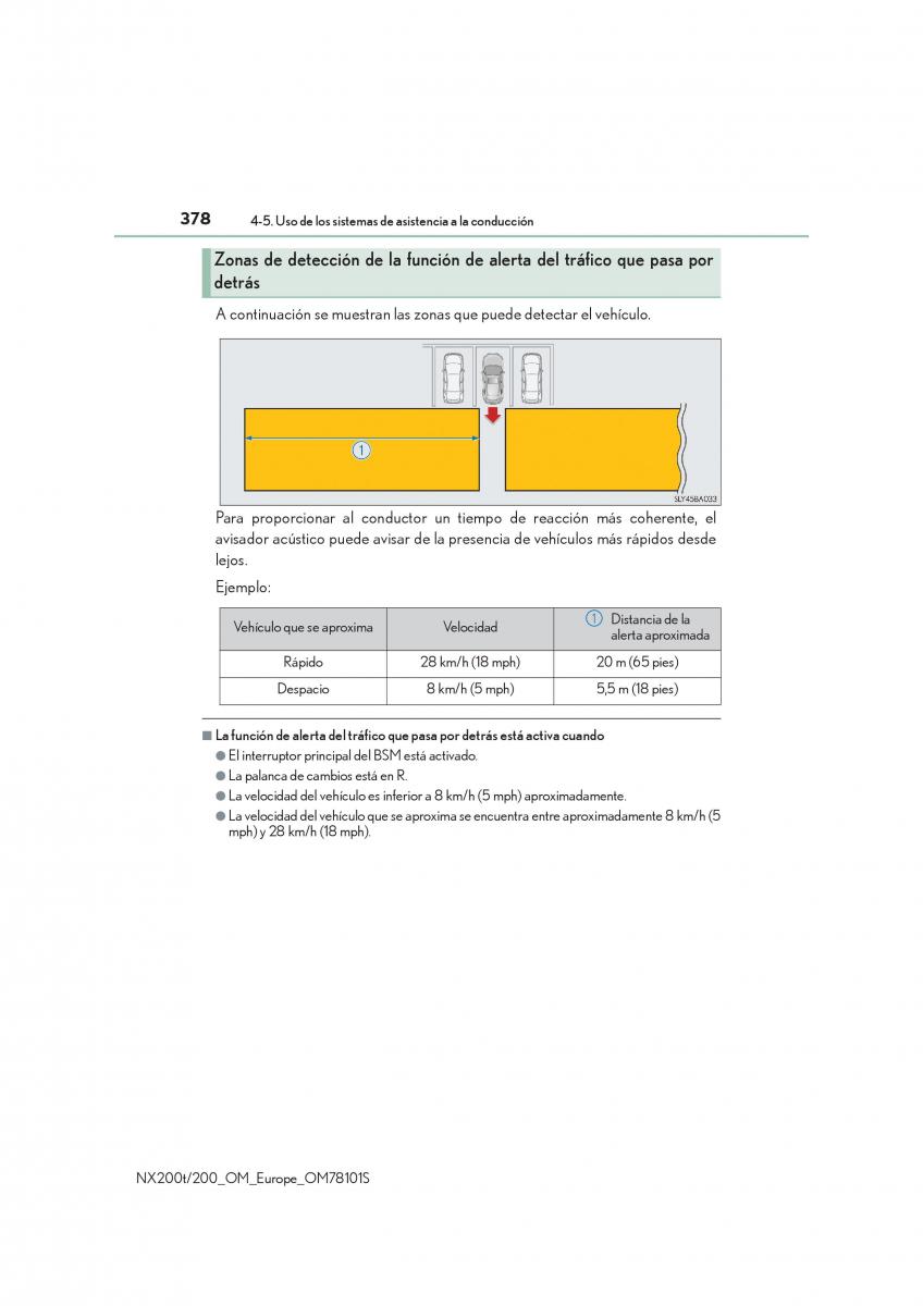 Lexus NX manual del propietario / page 378